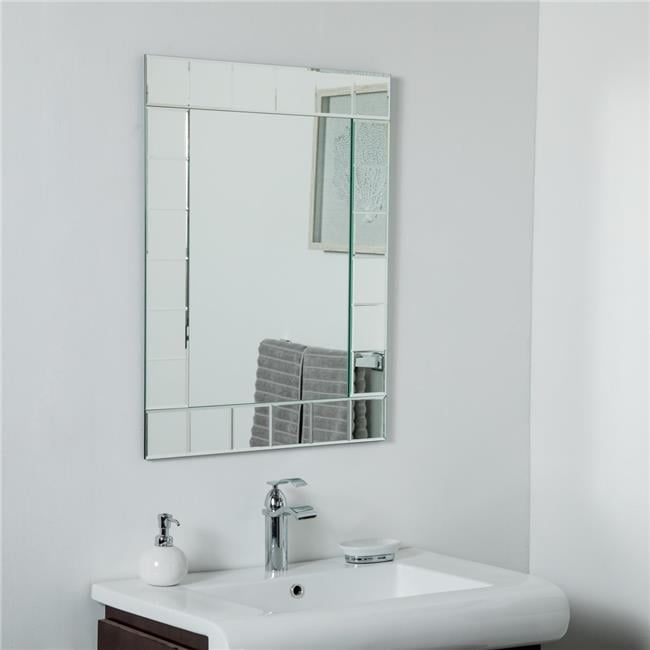 Ssm414-1n 31.5 X 23.6 In. Lalo Large Frameless Wall Mirror