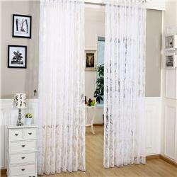 Dmc481 Patras Sheer Curtain Panel - White