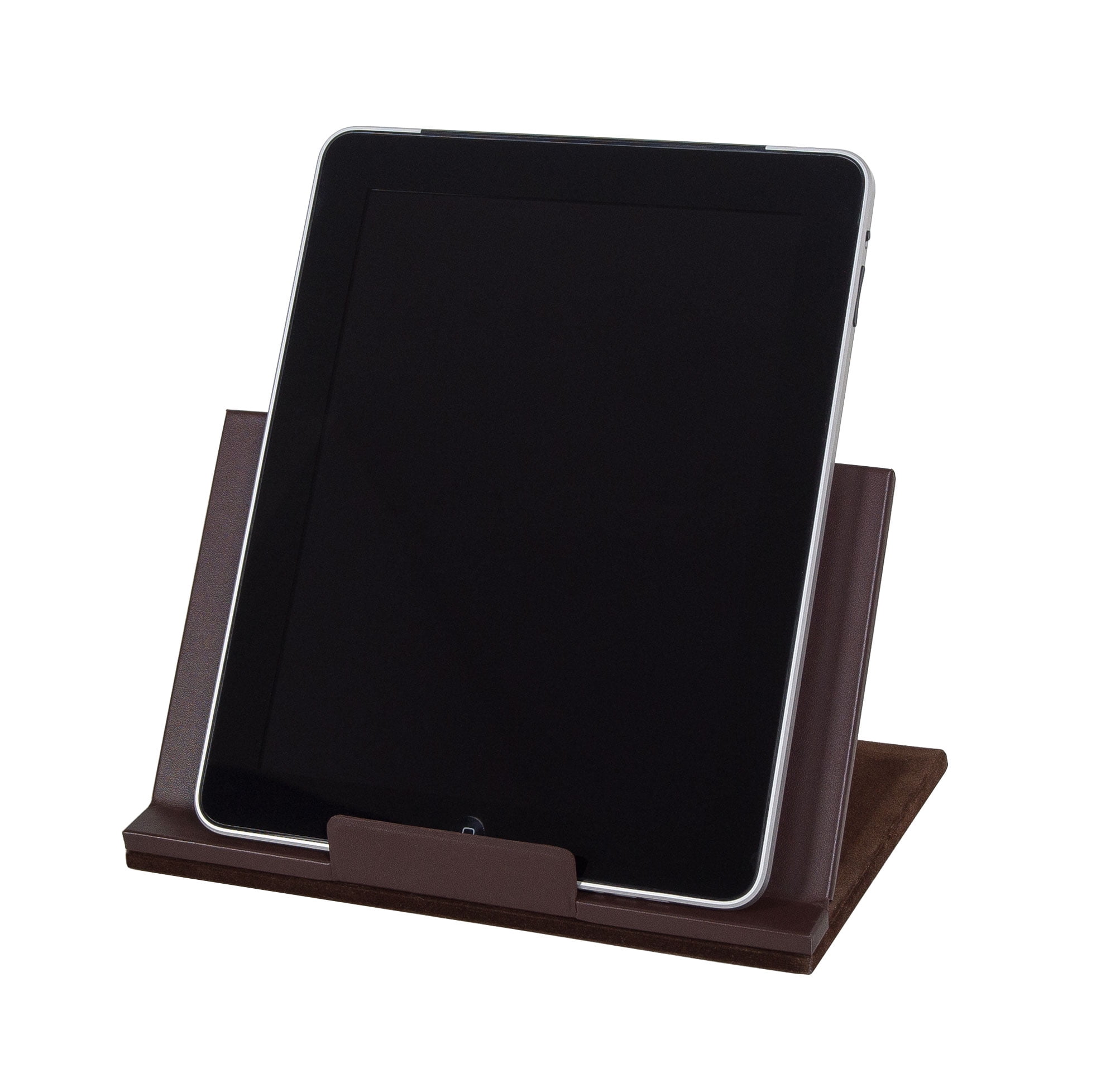 A3450 Classic Leather Tablet Stand - Chocolate Brown