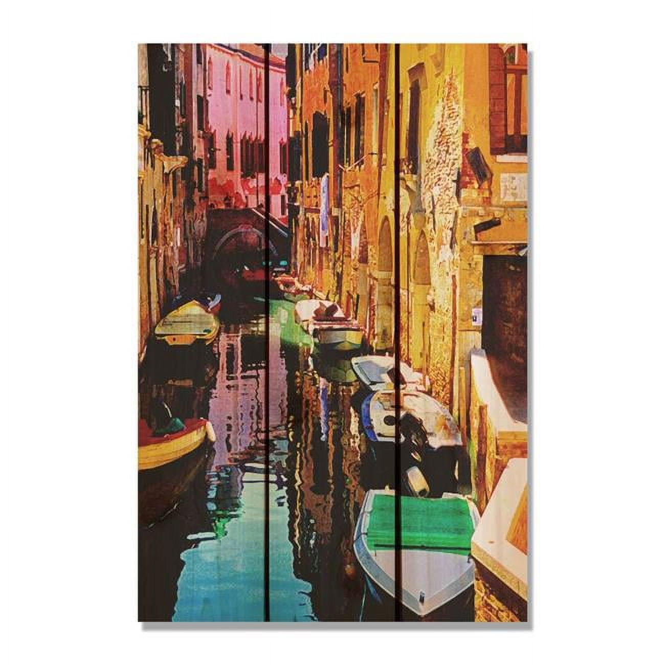 Day Dream Hq Cst1624 16 X 24 In. Canal Street Inside & Outside Cedar Wall Art