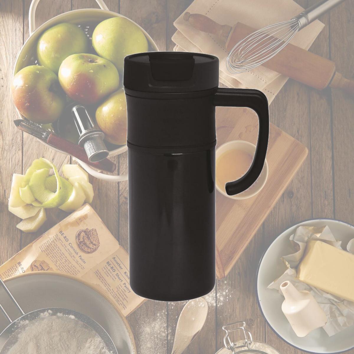 Picture of Debco DA9017 Catania 473 ml 16 oz Travel Mug - Black 
