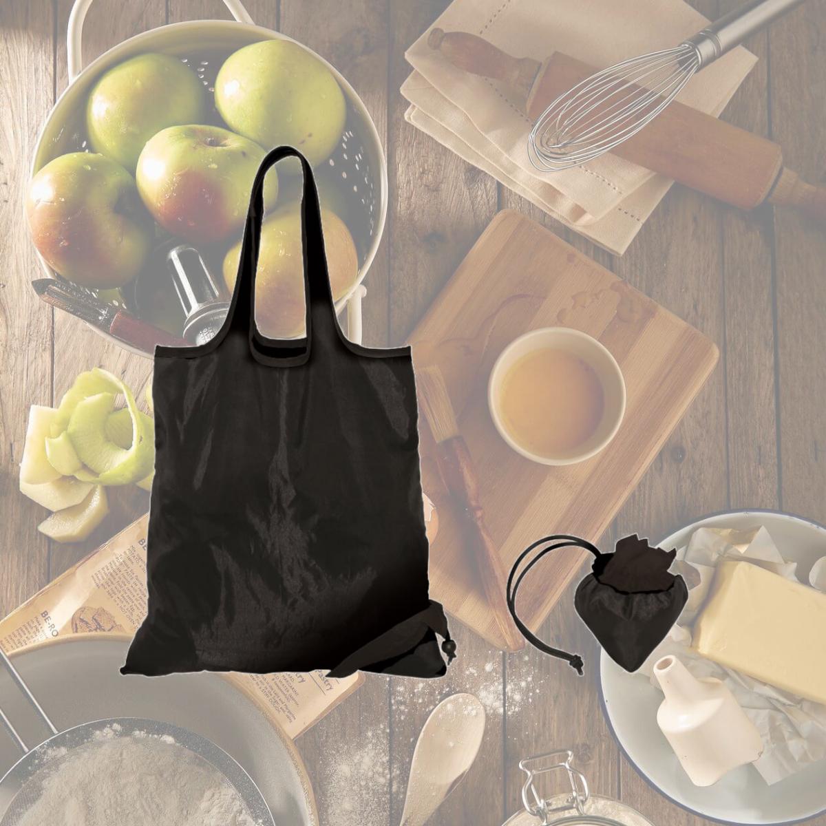 Picture of Debco F7237 Folding Tote Bag with Practical / Easy to Carry - Black 