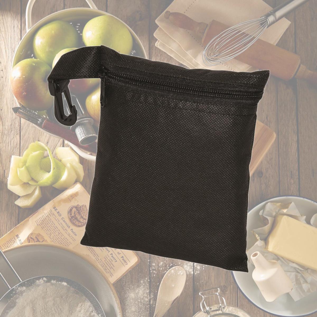 Picture of Debco NW7136 Non Woven Golf Accessory Pouch - Black 