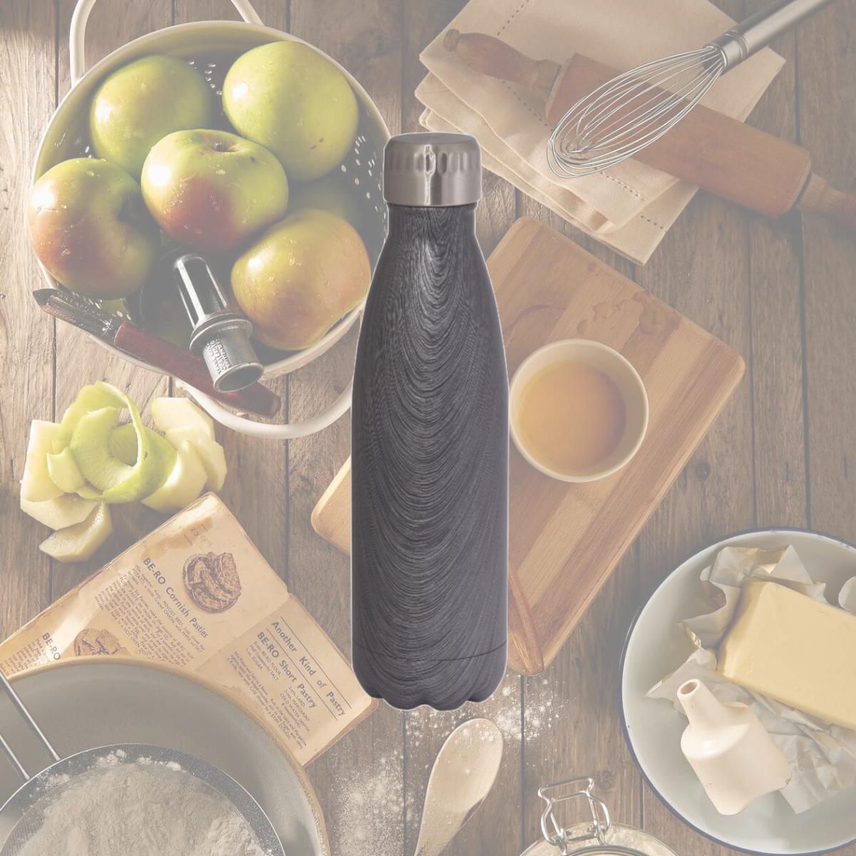 Picture of Debco WB9030 Rockit BPM 500 ml 17 oz Stainless Steel Bottle - Stone Grey Matte 