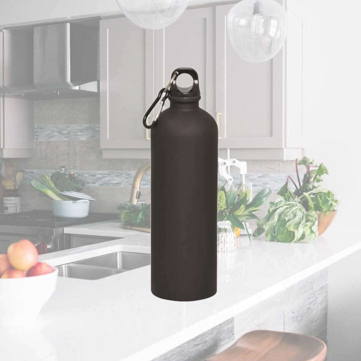 Picture of Debco WB9940 Gatriabelle 750 ml 25 oz Matte Finish Bottle - Black 