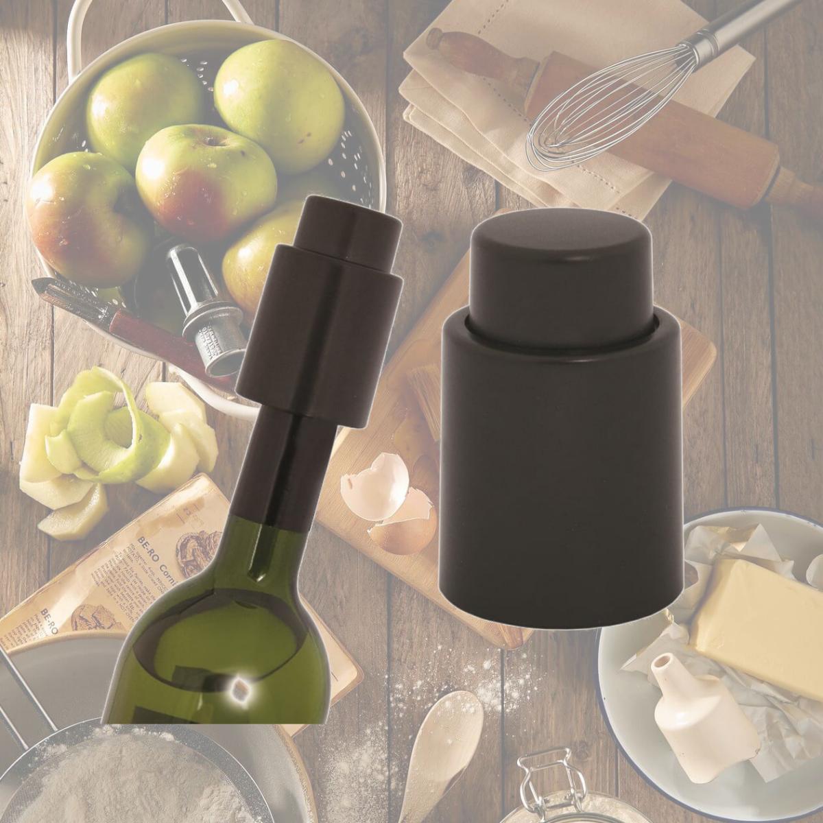 Picture of Debco WK6358 Vacuum Wine Sealer - Black 