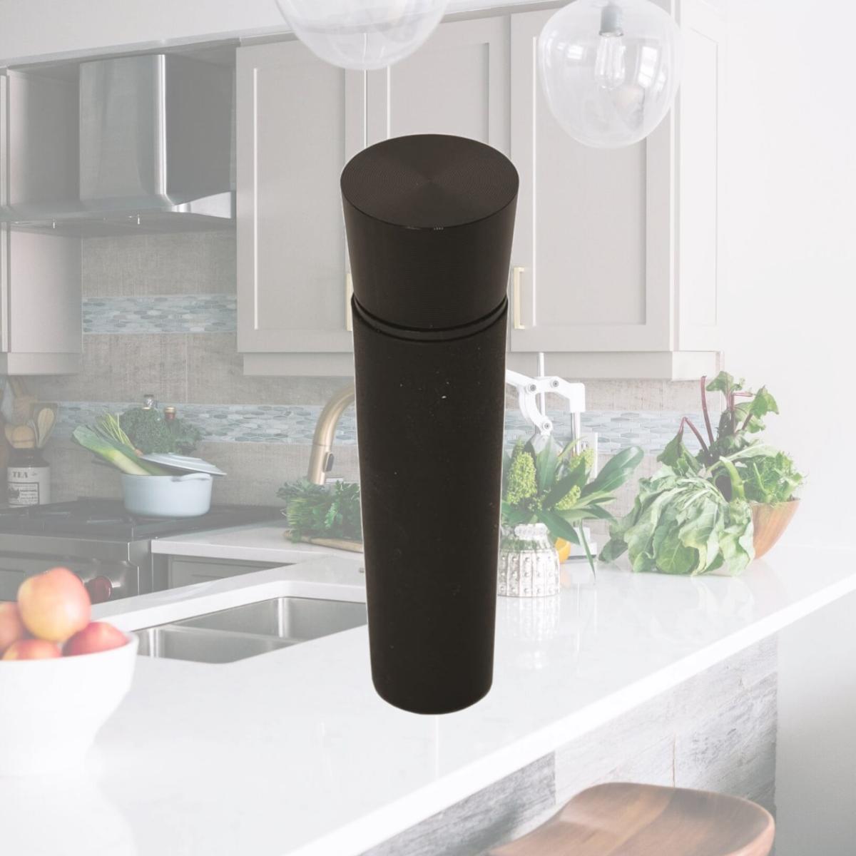 Picture of Debco WK6408 Bordeaux Brother Wine Vacuum Stopper - Black 