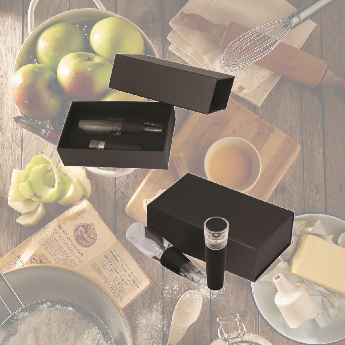 Picture of Debco WK8921 Wine Aerator Kit - Black 