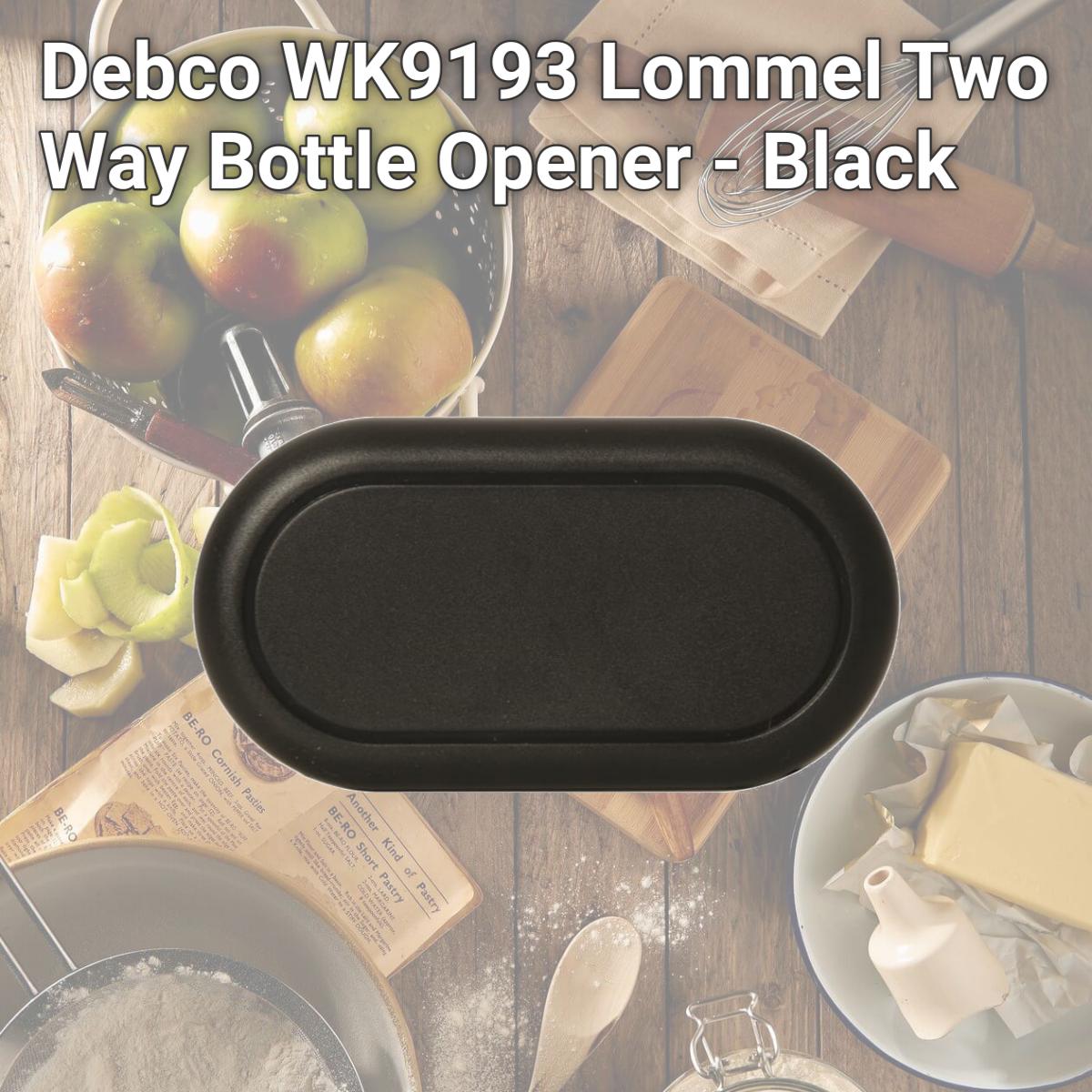 Picture of Debco WK9193 Lommel Two Way Bottle Opener - Black 