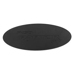 UPC 644096998409 product image for Defender Worx 901515 Matte Black Tailgate Emblem with Raptor Logo | upcitemdb.com