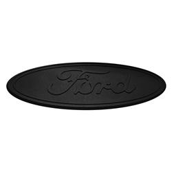 UPC 644096998393 product image for 901467 Oval Matte Black Tilgate Emblem - 5 in. | upcitemdb.com
