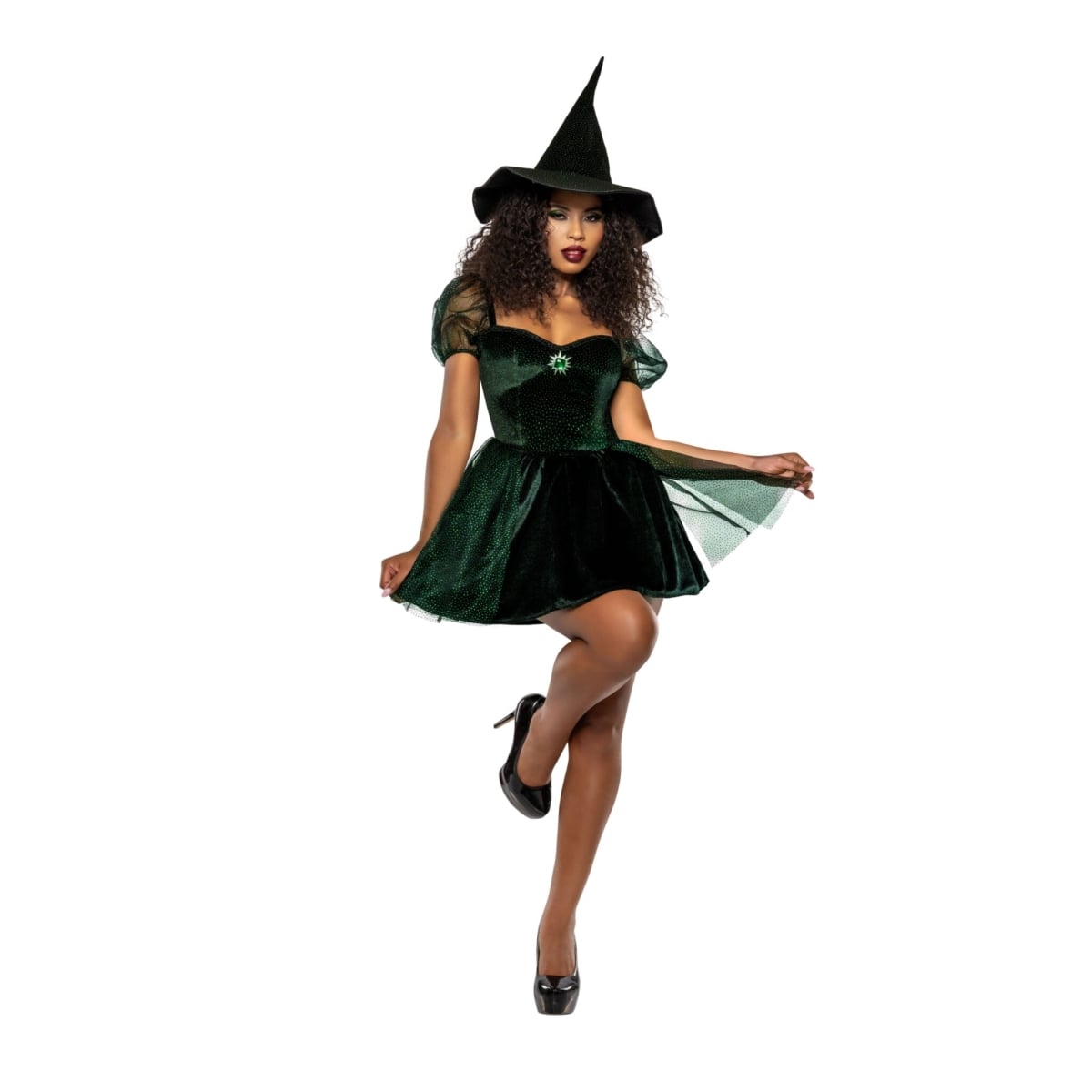 Dreamgirl 14159-CST-XL Green Witch Costume for Womens - Extra Large