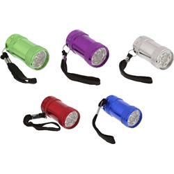 66pdq 2 In. Led Pocket Flashlight, Assorted Color - 25 Count