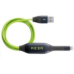 UPC 815464020132 product image for Meem Memory 128IOSMEEMLOR20108 Charge & Sync Cable with Memory Black & Green | upcitemdb.com