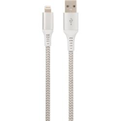 Emerge Technologies ETHLT10WT 10 ft. Helix Charge & Sync Lightning Cable - White Emerge Technologies ETHLT10WT 10 ft. Helix Charge & Sync Lightning Cable - White