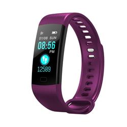 3px-sw-purple Multi-function Fitness Watch Bracelet, Purple