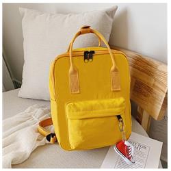 3px-minibck-ylw Mini Classic Unisex Daily Backpack, Yellow