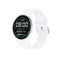  ChronoWatch Round Smart Watch Full Touch  White