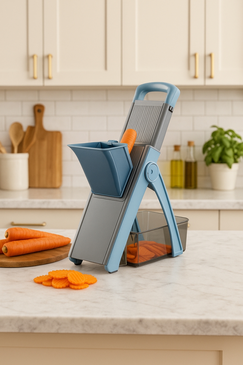 Picture of Cook N Repeat CR-MANDSLICER-BLU  Mandarin Slicer Deluxe