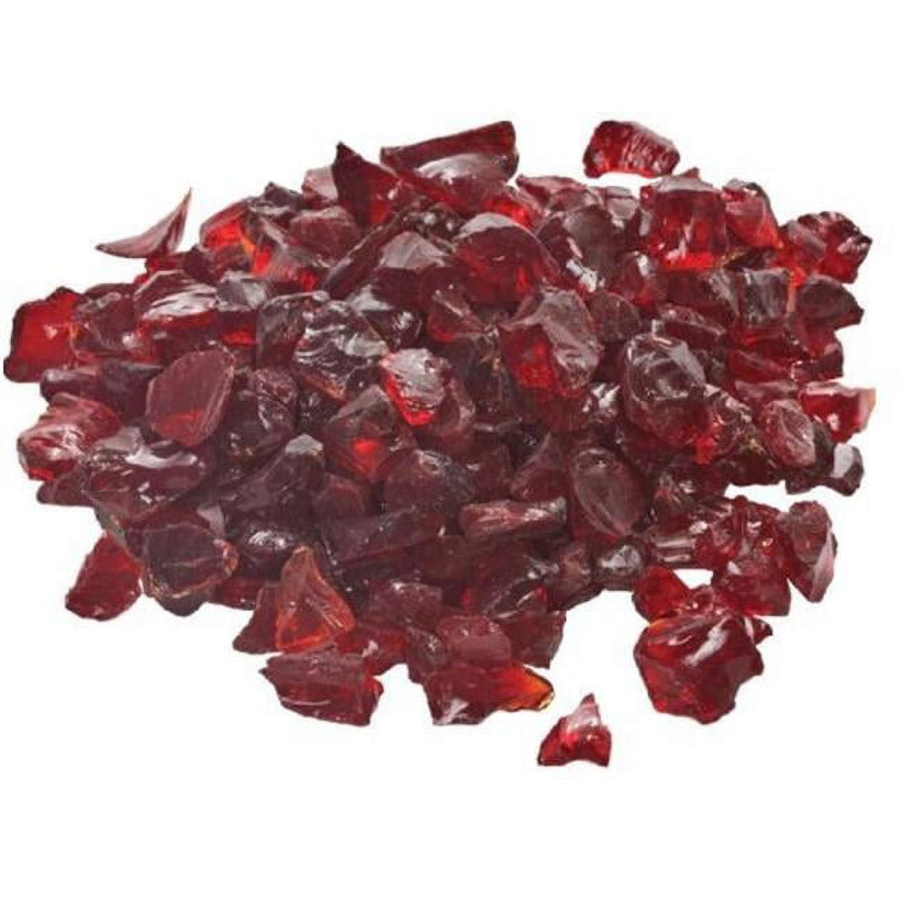 UPC 780475126039 product image for 0.5-0.75 in. Fire Glass, Red | upcitemdb.com