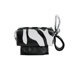 UPC 769995140404 product image for Doggie Walk Bags DWB-DB1-ZBRSQ Single Square Duffle Bag with 1 Refill Roll - Zeb | upcitemdb.com