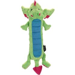 Sgd770299 6.5 In. Godog Skinny Dragons With Chew Guard Plus Dog Toy, Green - Small
