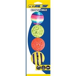 Usa Ps70033 Kitty Fun Balls - Assorted Color
