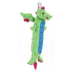 Sgd770300 9.5 In. Godog - Skinny Dragons Green Large With Chew Guard