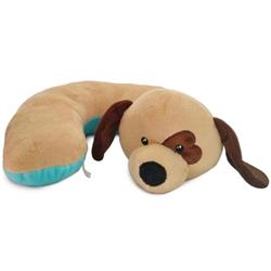 70832 Snug Beige Dog Pillow With Heart Eye