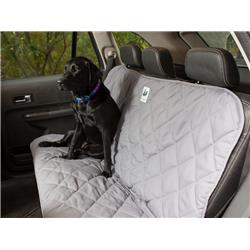 Bsp-pc-gry-lrg Quilted Back Seat Protector, Grey - Large