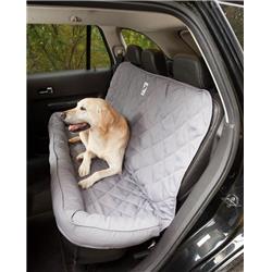 Bsph-pc-gry-lrg Back Seat Protector With Bolster, Grey - Large