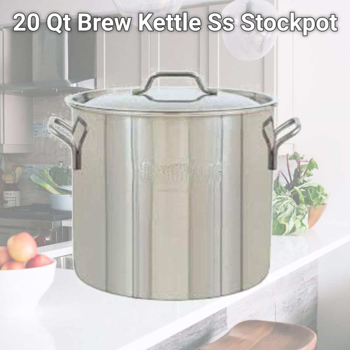 Picture of Barbour International 142020 Qt Brew Kettle Ss Stockpot