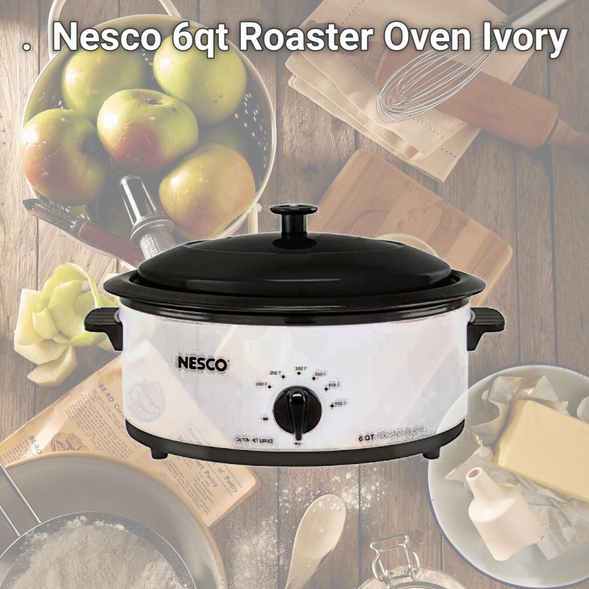 Picture of Metal Ware Corp. 4816-14 Nesco 6qt Roaster Oven Ivory