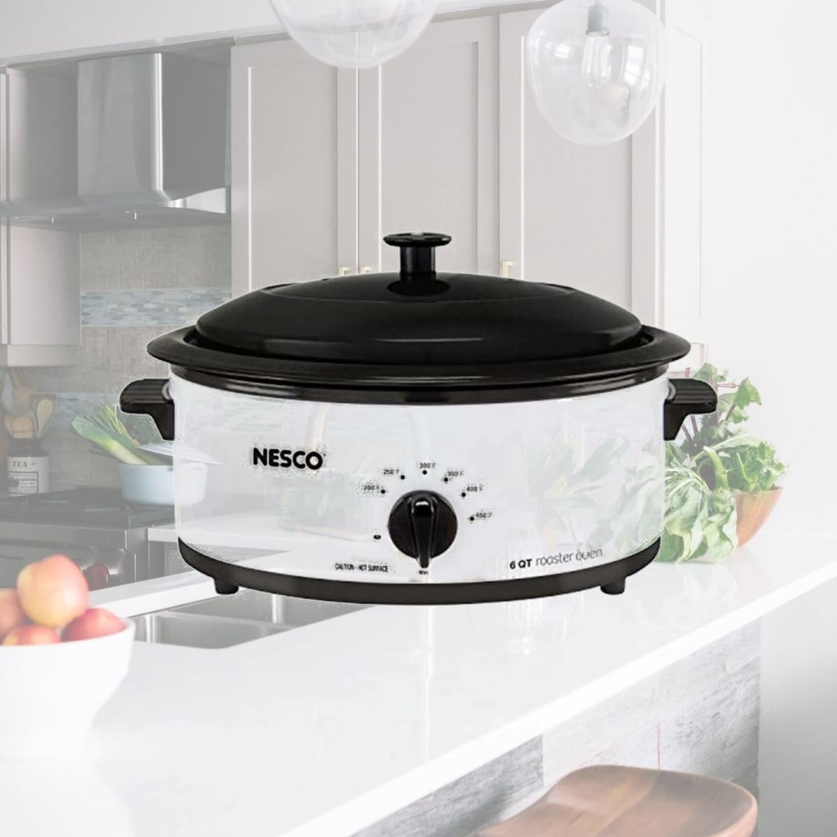 Picture of Metal Ware Corp. 4816-14 Nesco 6qt Roaster Oven Ivory