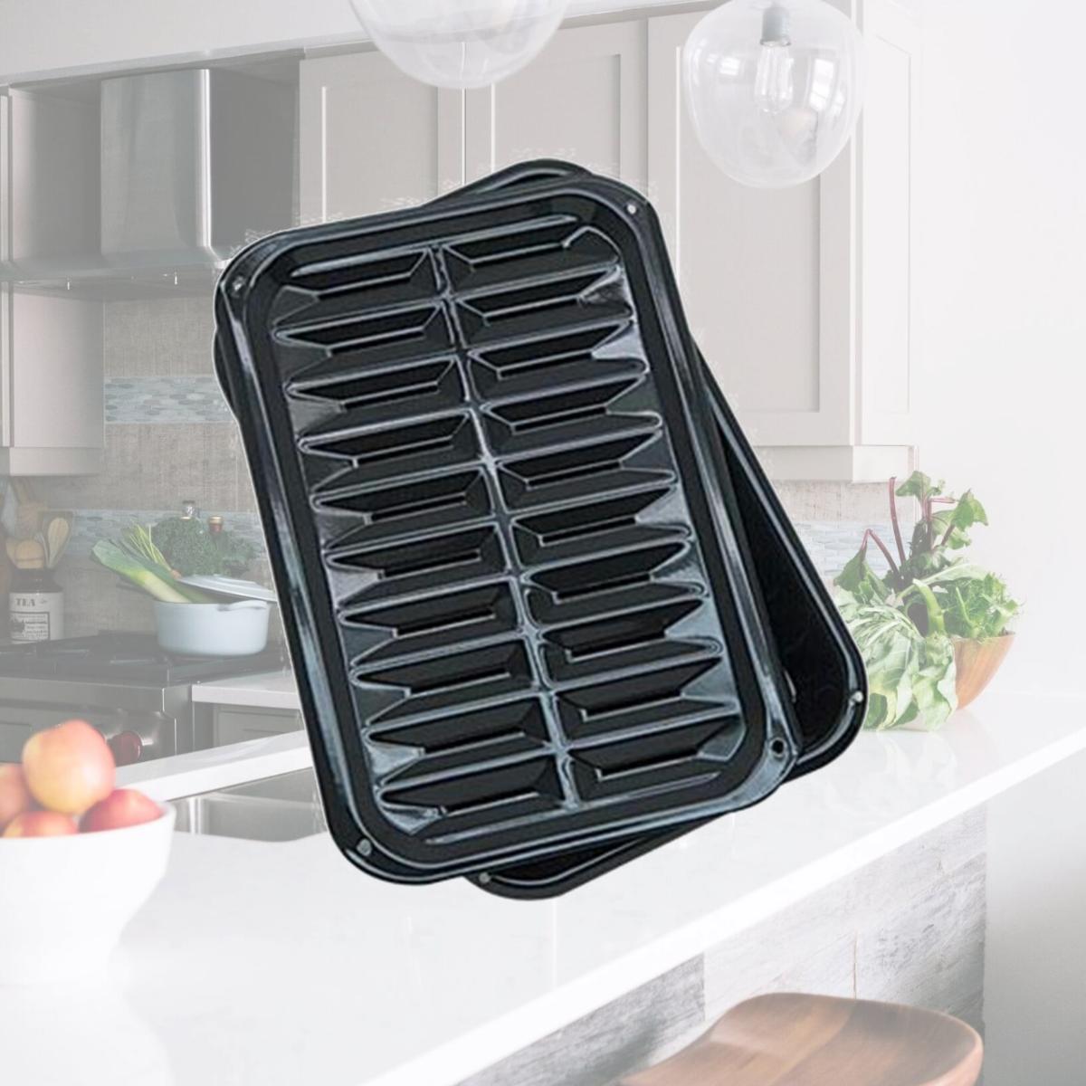 Picture of Range Kleen BP106X Bake&Broil Porcelain Pan