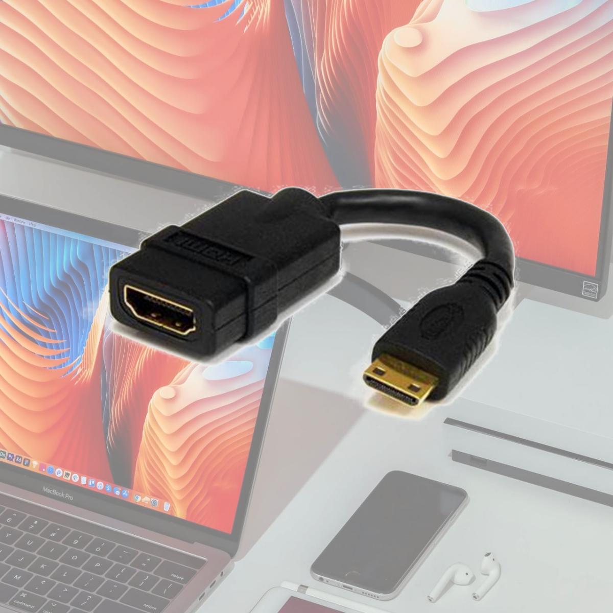 Picture of Startech  HDACFM5IN 5 in. HDMI Cable w Ethernet