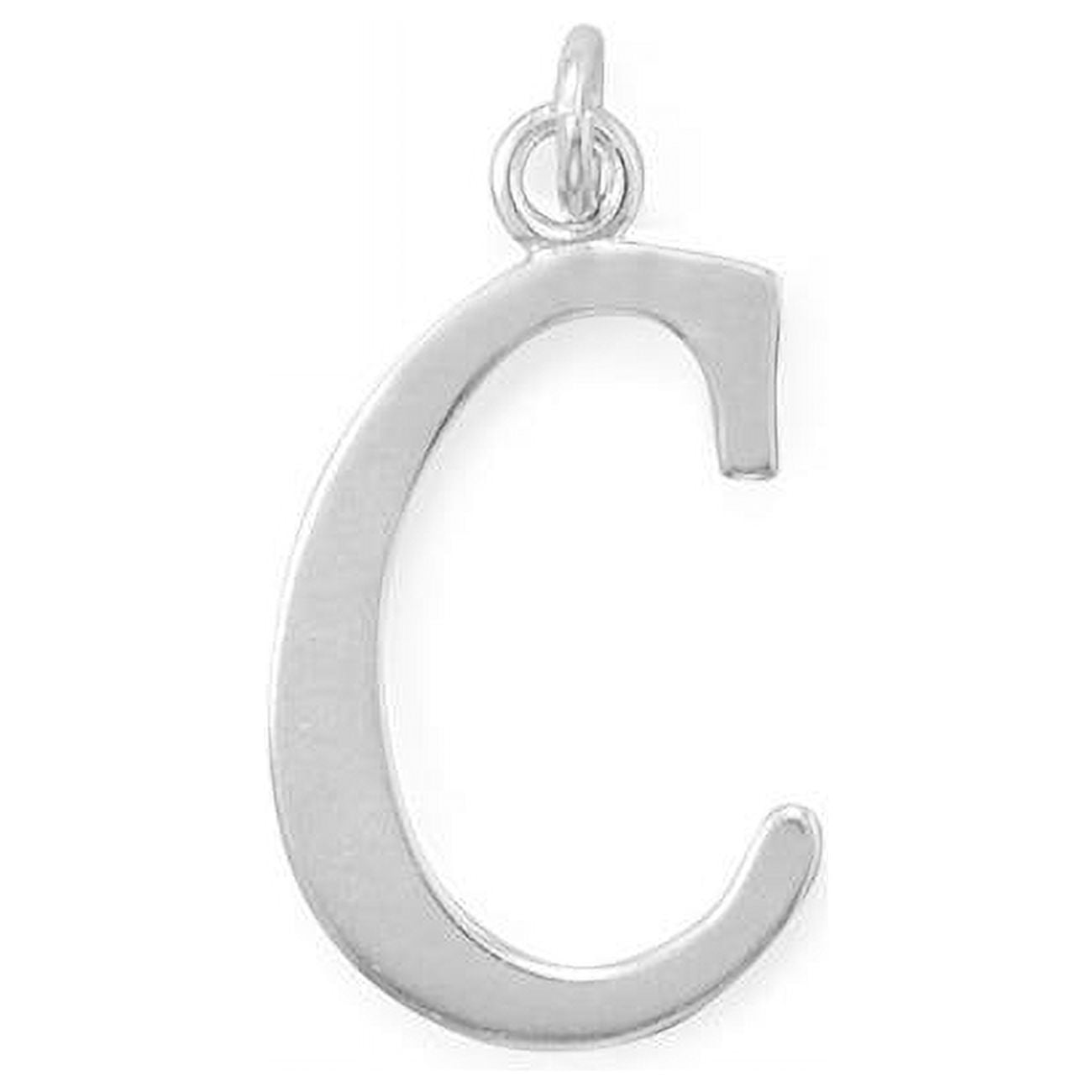 74661c Sterling Silver Initial Letter C Pendant