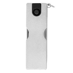91188 Stainless Steel & Aluminum Money Clip Multi-tool With Microlight, Silver