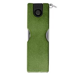 91200 Stainless Steel & Aluminum Money Clip Multi-tool With Microlight , Moss Green