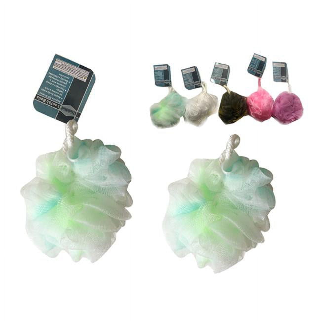 UPC 724086000067 product image for 17129 50 gm Loofah Ball, Assorted Color - Pack of 144 | upcitemdb.com