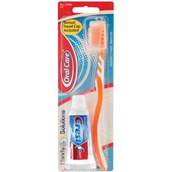 1869498 Oral Care Travel Kit With Crest Toothpaste & Toothbrush Case Of 144