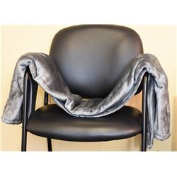 2127291 Oversized Mink Touch Blanket - Gray - Case Of 12