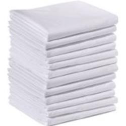 2128997 Twin T-130 Fitted White Sheet - 39 X 75 X 7 Case Of 60