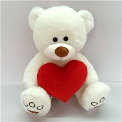 2130656 Valentine Plush Bear Holding A Heart - 15.75 In. - Case Of 6