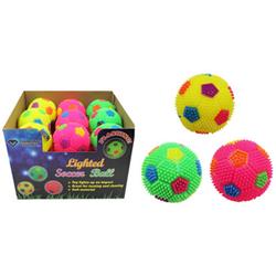 2125489 Flashing Soccer Ball, Assorted Color