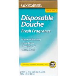 966482 Goodsense(r) Disposable Douche 2-pack 4.5 Oz Case Of 12