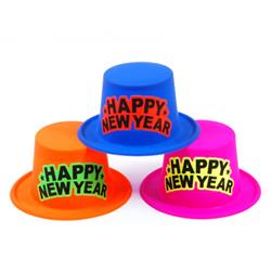 2280646 Neon New Year Hat, Case Of 72