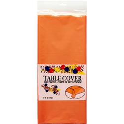 2282727 Plastic Table Cover - Orange Case Of 48