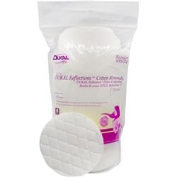 1304126 Dukal Reflections? Cotton Rounds 3, Non-sterile, 50 Count Case Of 24