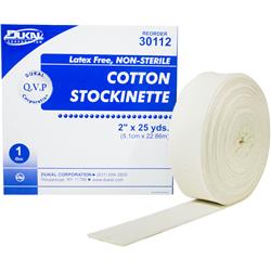 1303730 Dukal Cotton Stockinette, 2x25yds, Non-sterile Case Of 6